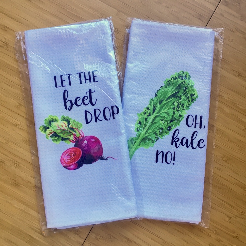 🌸Veggie Lovers Dish Towels Set